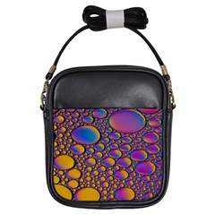 Bubble Color Girls Sling Bag by artworkshop