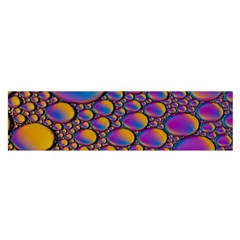 Bubble Color Oblong Satin Scarf (16  X 60 ) by artworkshop