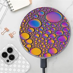 Bubble Color Wireless Fast Charger(white) by artworkshop