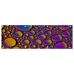 Bubble Color Banner And Sign 9  X 3 