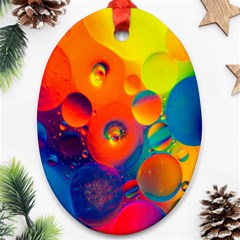 Colorfull Pattern Ornament (oval) by artworkshop