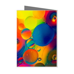 Colorfull Pattern Mini Greeting Cards (pkg Of 8)