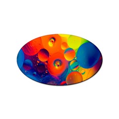 Colorfull Pattern Sticker Oval (100 Pack) by artworkshop