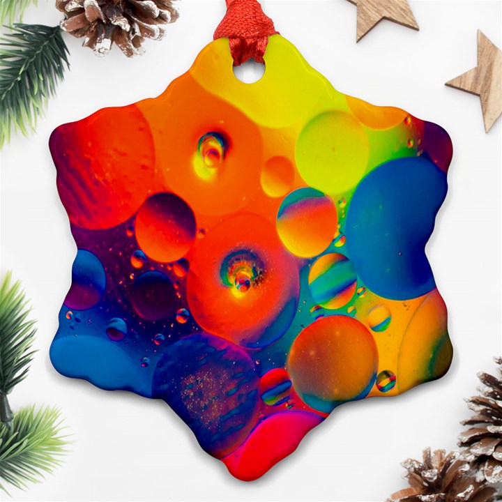 Colorfull pattern Ornament (Snowflake)