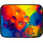 Colorfull pattern One Side Fleece Blanket (Mini) 35 x27  Blanket