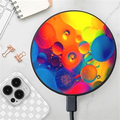 Colorfull Pattern Wireless Fast Charger(black)