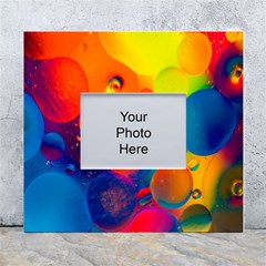 Colorfull Pattern White Wall Photo Frame 5  X 7  by artworkshop