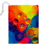 Colorfull pattern Drawstring Pouch (5XL) Back