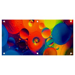 Colorfull Pattern Banner And Sign 4  X 2  by artworkshop