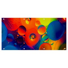 Colorfull Pattern Banner And Sign 8  X 4  by artworkshop