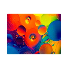 Colorfull Pattern One Side Premium Plush Fleece Blanket (mini) by artworkshop