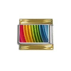  Colorful Illustrations Gold Trim Italian Charm (9mm) by artworkshop