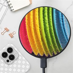  Colorful Illustrations Wireless Fast Charger(black)