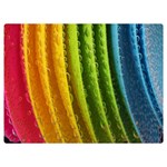  colorful illustrations One Side Premium Plush Fleece Blanket (Extra Small) 40 x30  Blanket Front