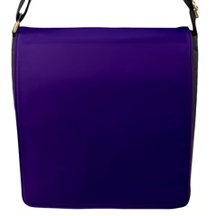 Lavender Twilight Flap Closure Messenger Bag (s) by HWDesign