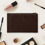 Mahogany Muse Cosmetic Bag (Medium) Back