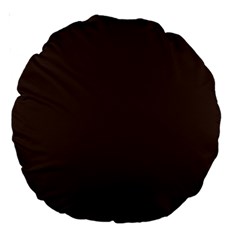 Mahogany Muse Large 18  Premium Round Cushions by HWDesign