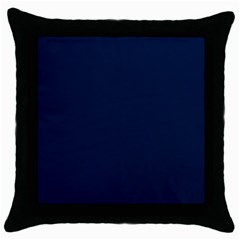 Sapphire Elegance Throw Pillow Case (black) by HWDesign