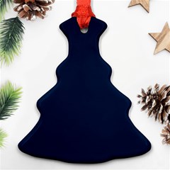 Sapphire Elegance Ornament (christmas Tree)  by HWDesign