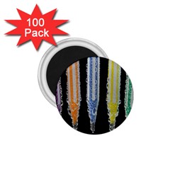 Pencil Colorfull Pattern 1 75  Magnets (100 Pack)  by artworkshop