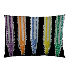 Pencil Colorfull Pattern Pillow Case by artworkshop