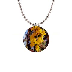 Amazing Arrowtown Autumn Leaves 1  Button Necklace by artworkshop