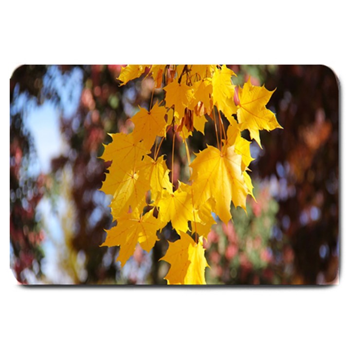 Amazing Arrowtown Autumn Leaves Large Doormat