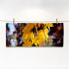 Amazing Arrowtown Autumn Leaves Hand Towel by artworkshop