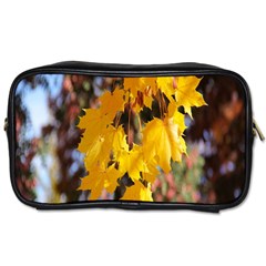 Amazing Arrowtown Autumn Leaves Toiletries Bag (one Side) by artworkshop