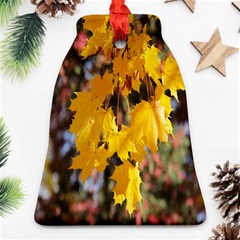 Amazing Arrowtown Autumn Leaves Ornament (bell)