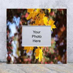 Amazing Arrowtown Autumn Leaves White Wall Photo Frame 5  X 7  by artworkshop