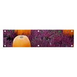  Autumn Decoration Autumn Flowers Autumn Plant Banner and Sign 4  x 1  Front