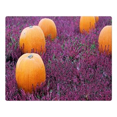  Autumn Decoration Autumn Flowers Autumn Plant One Side Premium Plush Fleece Blanket (large)