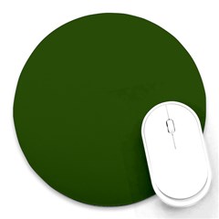 Forest Obsidian Round Mousepad by HWDesign