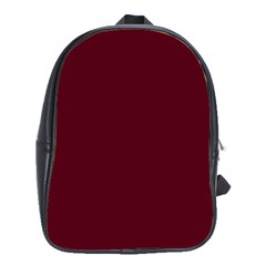 Burgundy Scarlet School Bag (large)