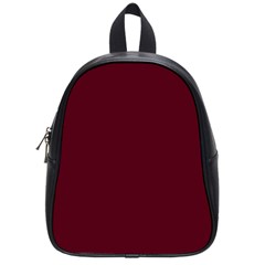 Burgundy Scarlet School Bag (small) by BohoMe