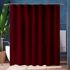 Burgundy Scarlet Shower Curtain 60  X 72  (medium)  by BohoMe