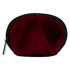 Burgundy Scarlet Accessory Pouch (medium)