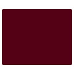 Burgundy Scarlet Premium Plush Fleece Blanket (medium)