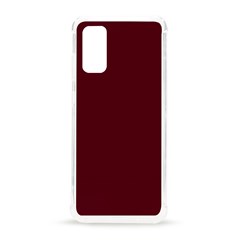 Burgundy Scarlet Samsung Galaxy S20 6 2 Inch Tpu Uv Case by BohoMe