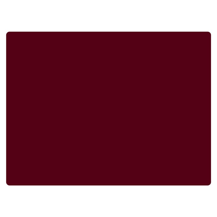 Burgundy Scarlet One Side Premium Plush Fleece Blanket (Extra Small)