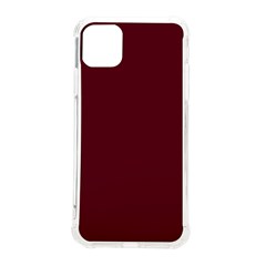 Burgundy Scarlet Iphone 11 Pro Max 6 5 Inch Tpu Uv Print Case by BohoMe