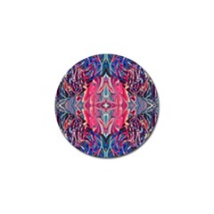 Abstract Arabesque Golf Ball Marker (4 Pack) by kaleidomarblingart