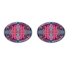 Abstract Arabesque Cufflinks (oval)