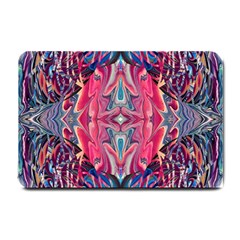 Abstract Arabesque Small Doormat by kaleidomarblingart