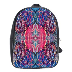 Abstract Arabesque School Bag (large)