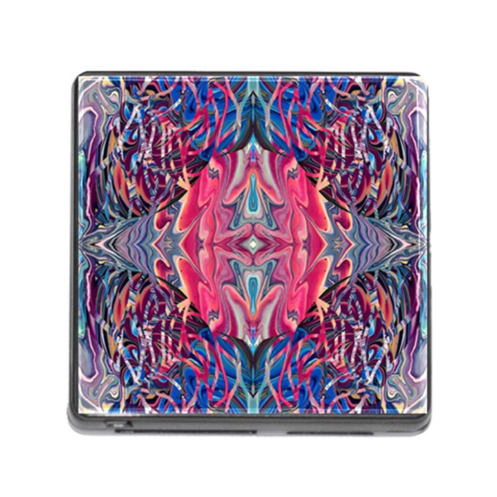 Abstract arabesque Memory Card Reader (Square 5 Slot)