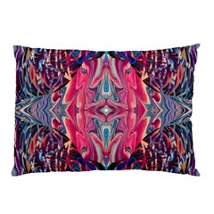 Abstract Arabesque Pillow Case (two Sides) by kaleidomarblingart