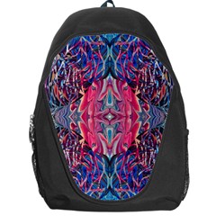 Abstract Arabesque Backpack Bag by kaleidomarblingart