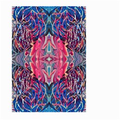 Abstract Arabesque Large Garden Flag (two Sides) by kaleidomarblingart